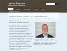 Tablet Screenshot of headtechelectronics.com